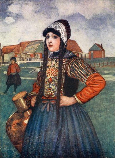 A Girl of Marken by Nico Jungman